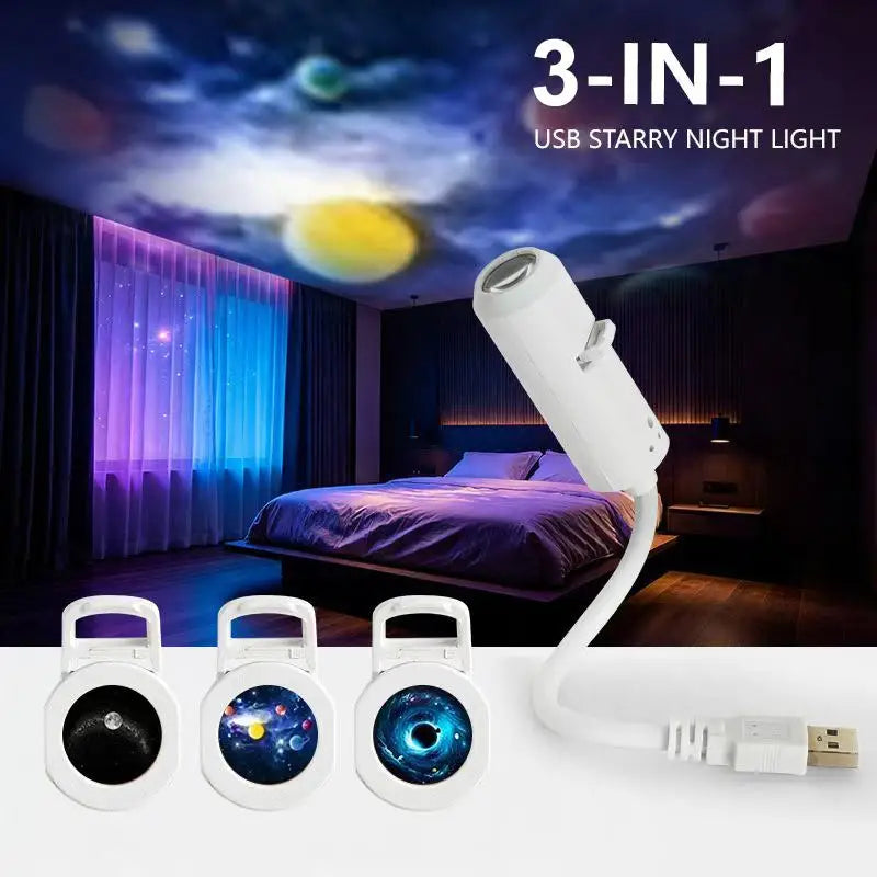 Galaxy Starry Sky Projector