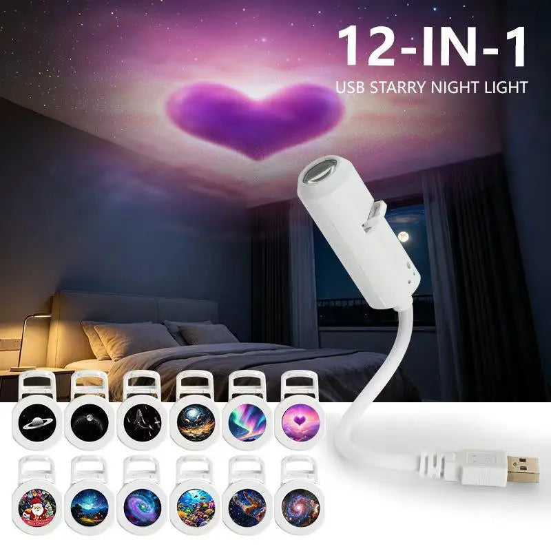 Galaxy Starry Sky Projector